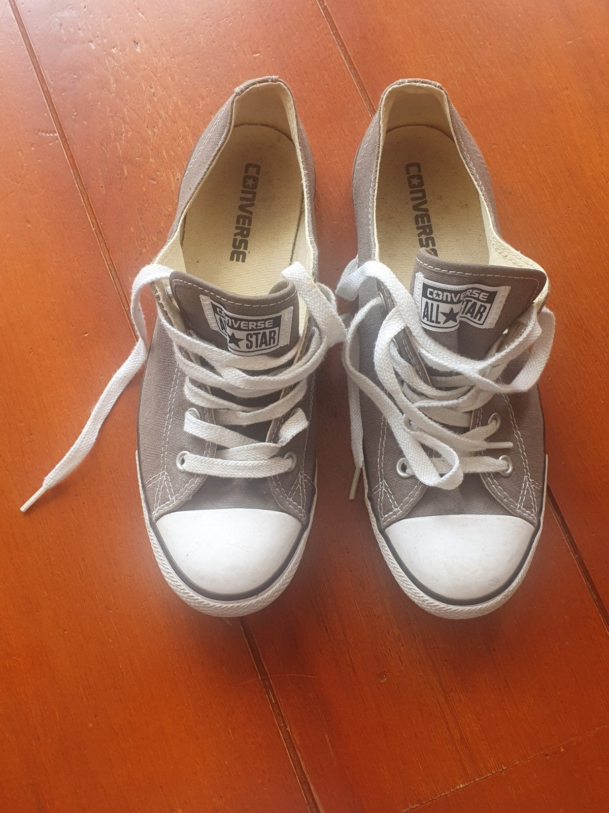 Converse All Stars maat 38 kleur grijs, Ophalen of Verzenden, Zo goed als nieuw, Grijs