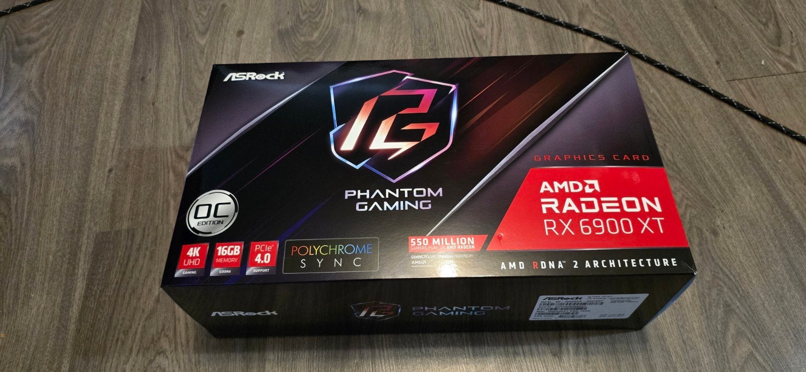 ASRock Phantom Gaming AMD Radeon RX 6900 XT OC Edition, Computers en Software, Videokaarten, AMD, GDDR6, PCI-Express 4, Nieuw