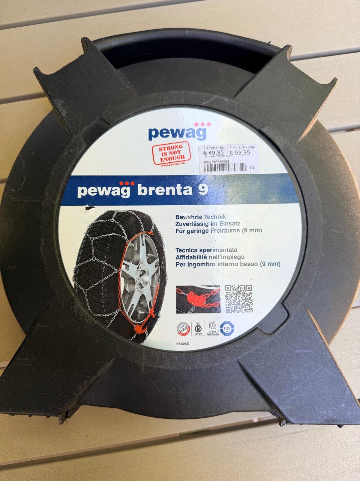 Pewag Brenta 9 sneeuwkettingen -, Auto diversen, Sneeuwkettingen, Ophalen, Zo goed als nieuw