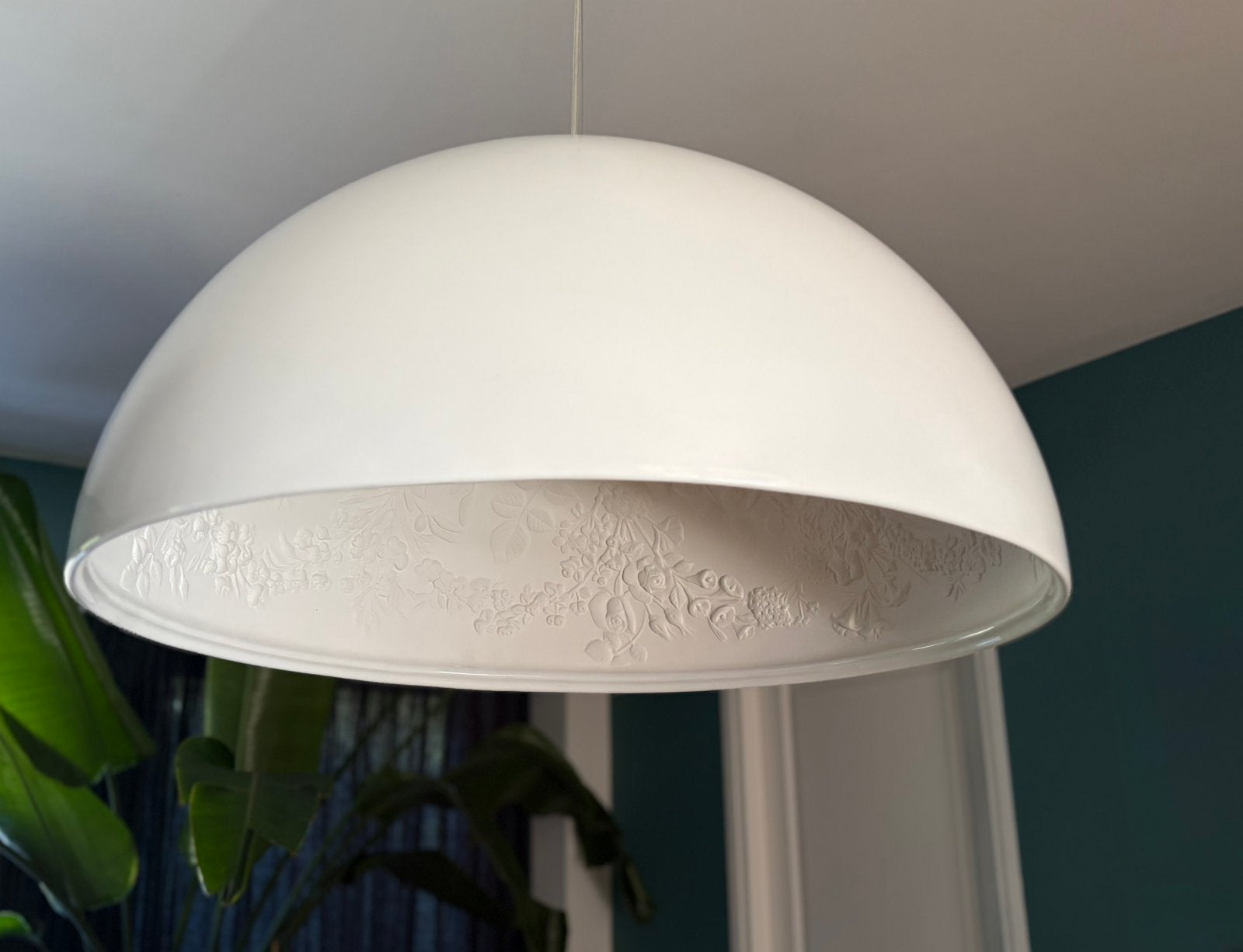 Flos Skygarden design hanglamp glans wit, Ophalen, Zo goed als nieuw
