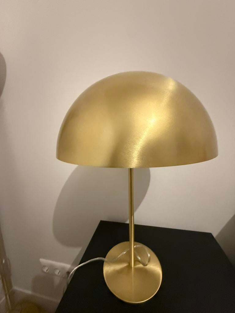 Tafellamp goud 2 stuks, Huis en Inrichting, Ophalen of Verzenden, Zo goed als nieuw, Metaal