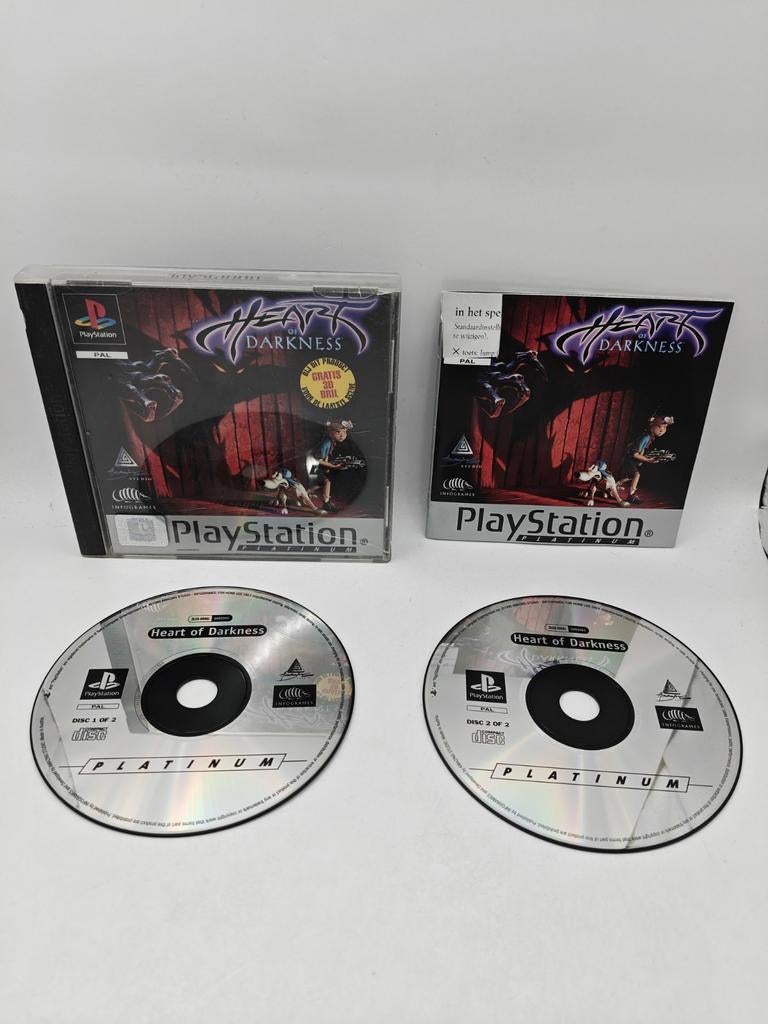 Heart of Darkness PS1, Avontuur en Actie, Gebruikt, 1 speler, Onbekend