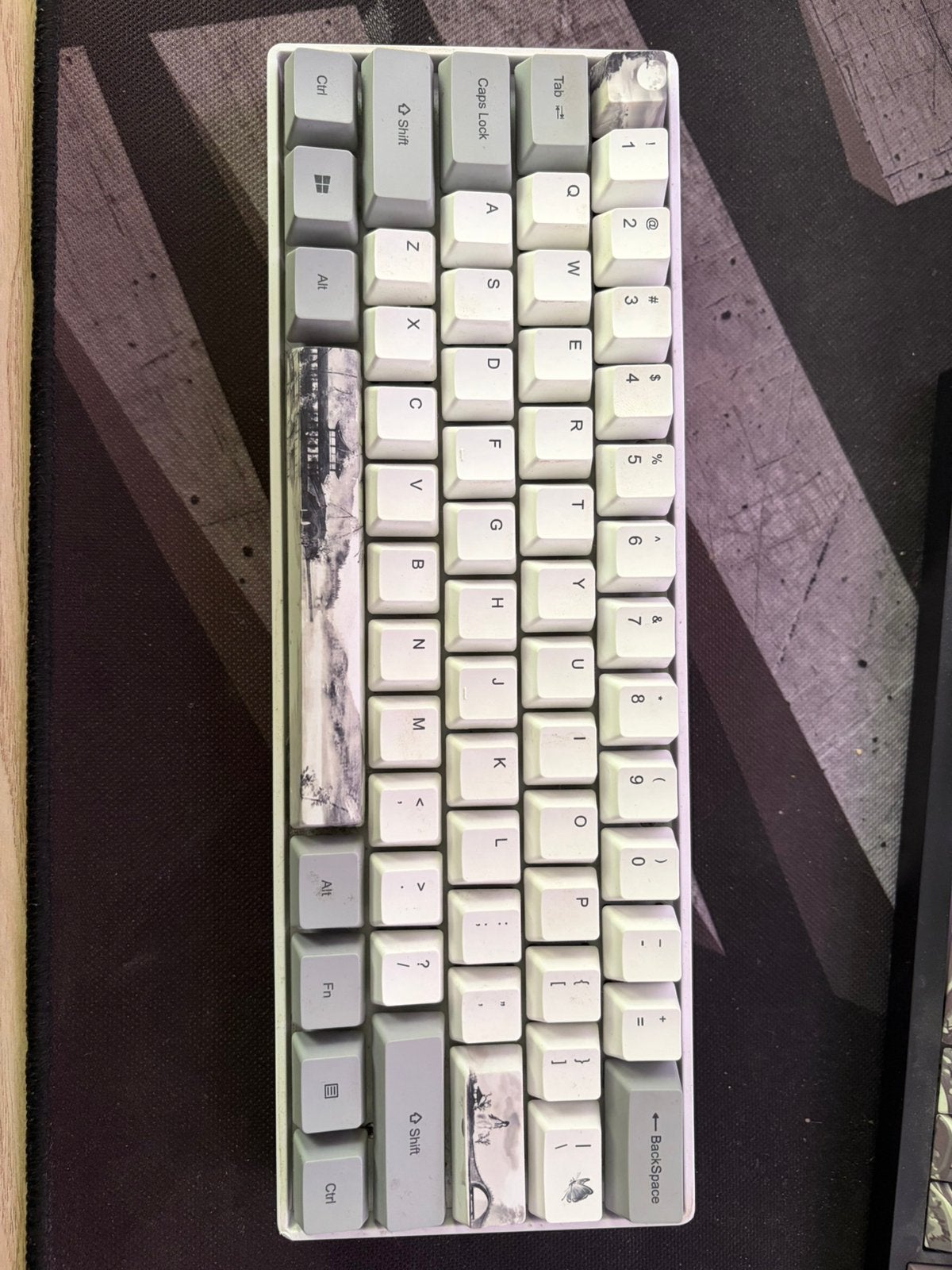 60% toetsenbord game, Ophalen, Gebruikt, Gaming toetsenbord, Qwerty