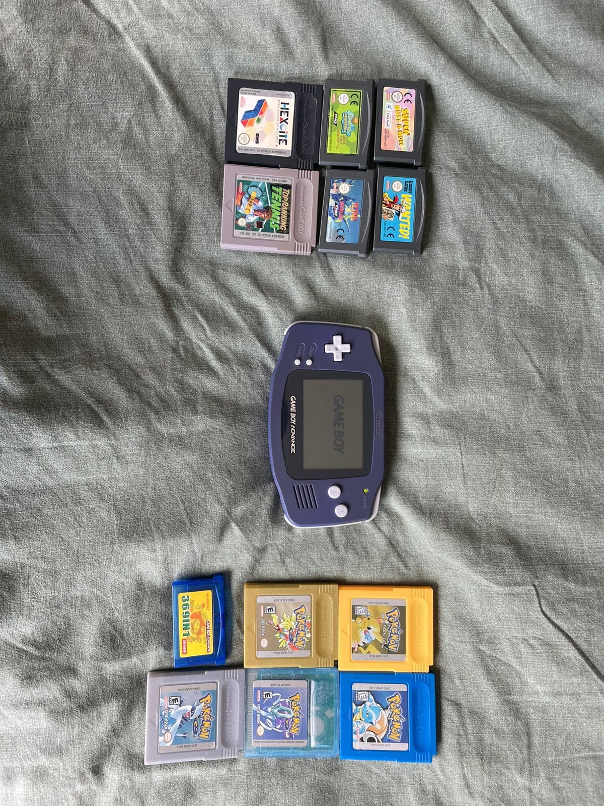 Gameboy advance met veel games, Spelcomputers en Games, Spelcomputers | Nintendo Game Boy, Ophalen of Verzenden, Zo goed als nieuw