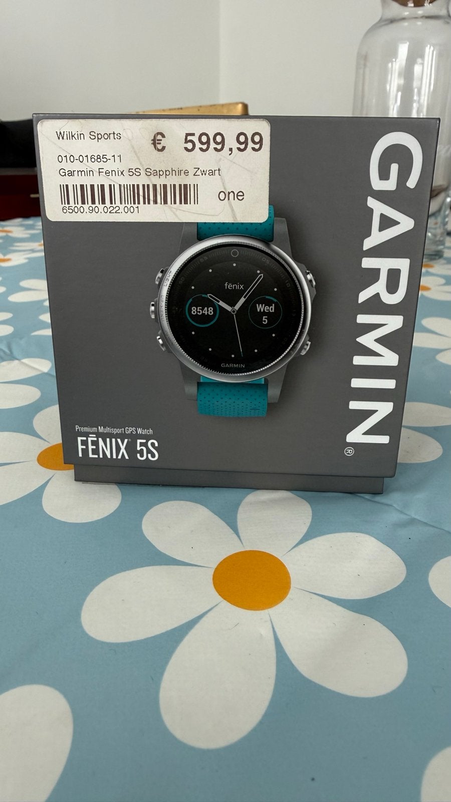 Garmin Fenix 5S Multisport GPS Horloge met Extra Bandjes, Gebruikt, Hoogte, Ophalen of Verzenden, Waterdicht