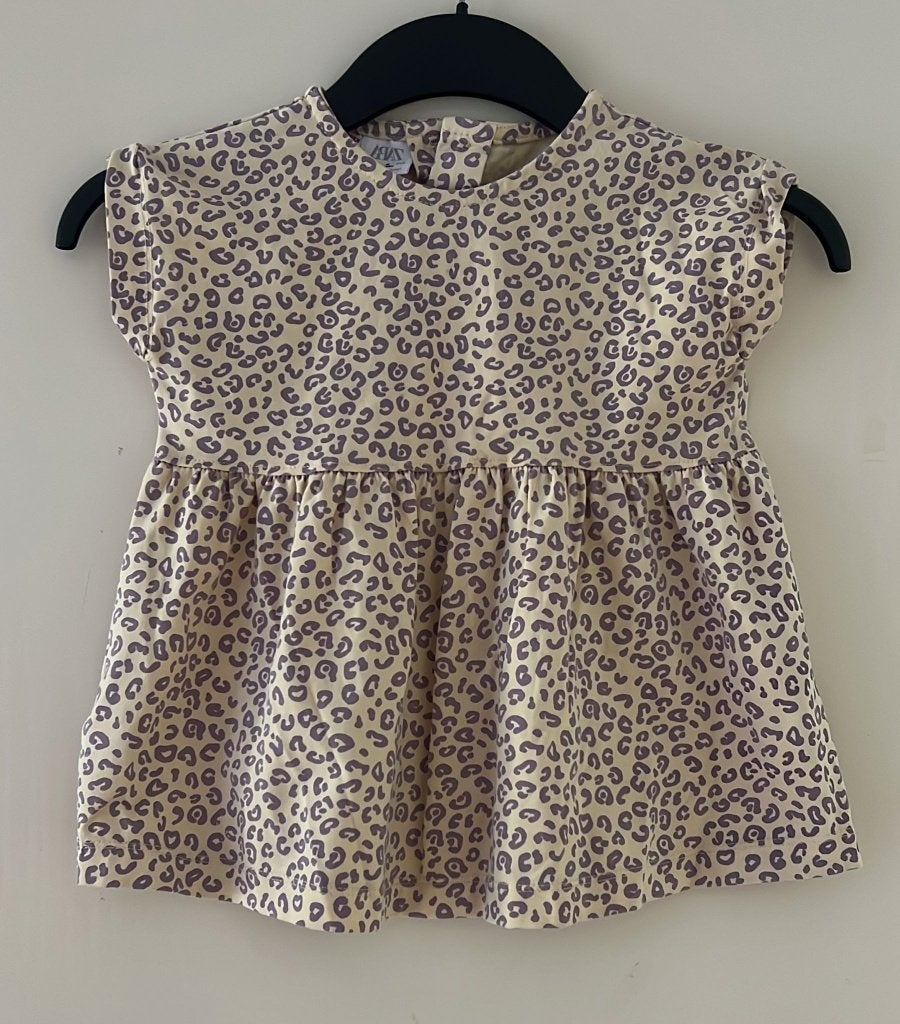 Zara panter jurk maat 92, Zo goed als nieuw, Zara, Jurk of Rok, Verzenden