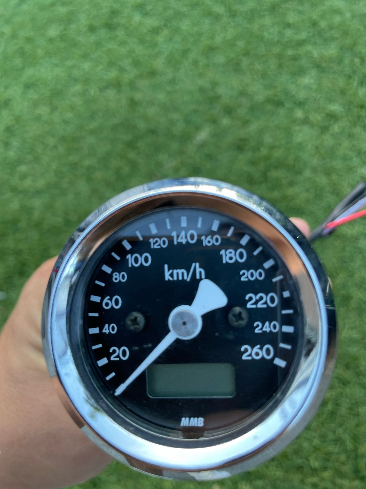 MMB Snelheidsmeter 260 km/u - Chroom, Motoren, Ophalen of Verzenden, Gebruikt