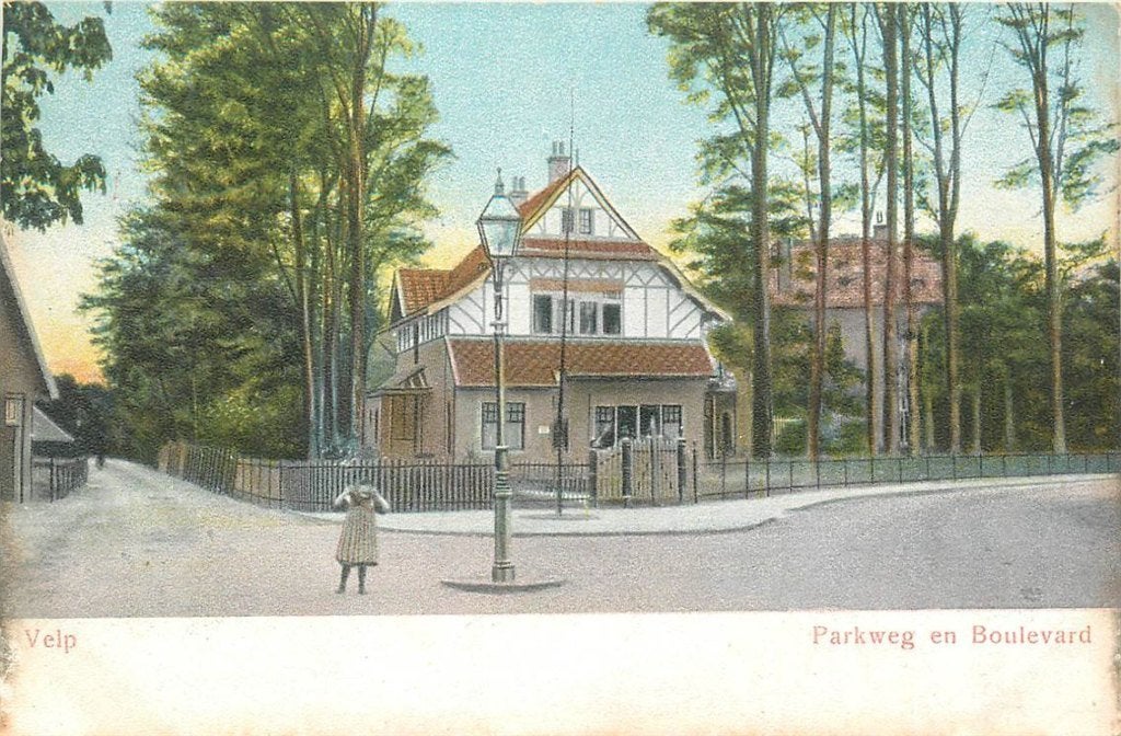 701-099-025 Velp Parkweg en Boulevard, Verzenden, Voor 1920, Gelderland
