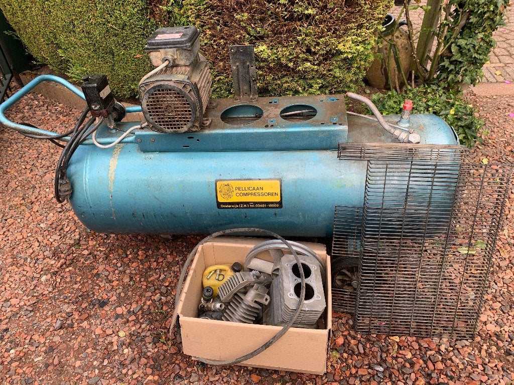Compressor Gianesi Edilio restauratieproject, 100 liter of meer, Ophalen, Gebruikt, 200 tot 400 liter/min