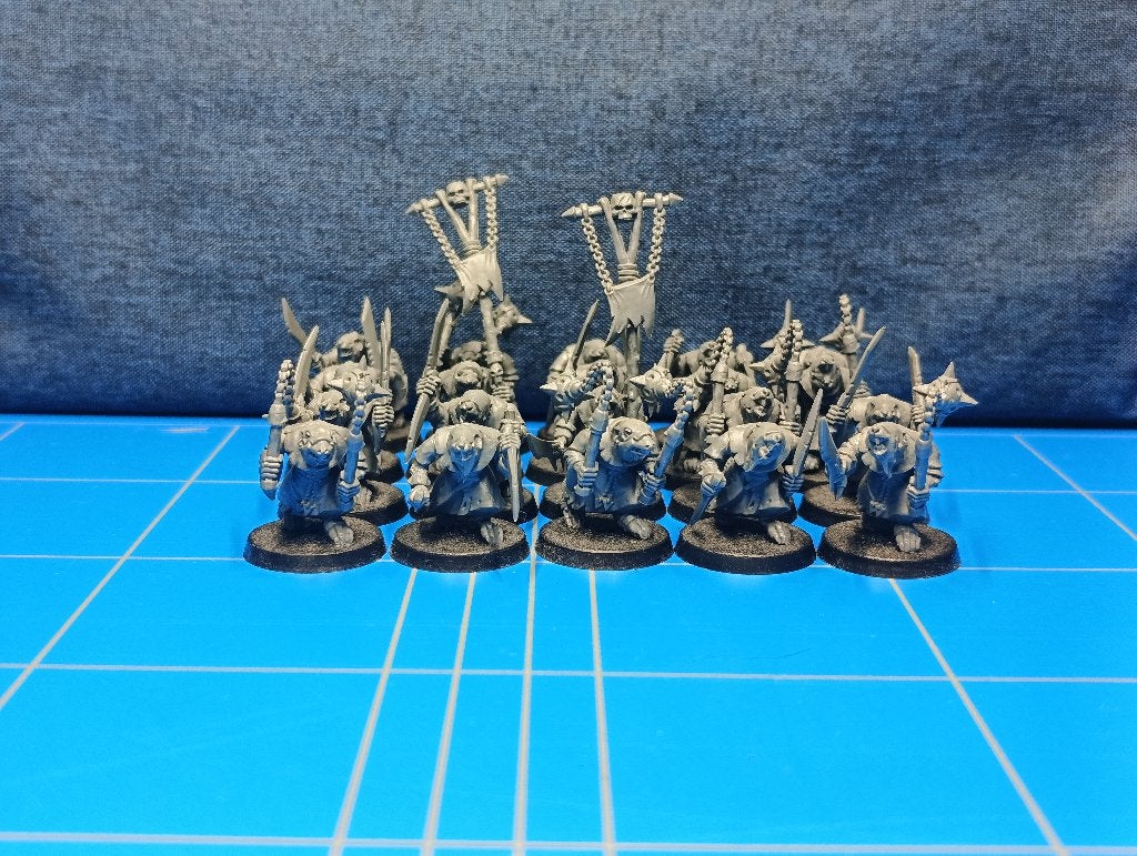 Warhammer Age of Sigmar Plague Monks, Hobby en Vrije tijd, Gebruikt, Warhammer, Ophalen of Verzenden, .