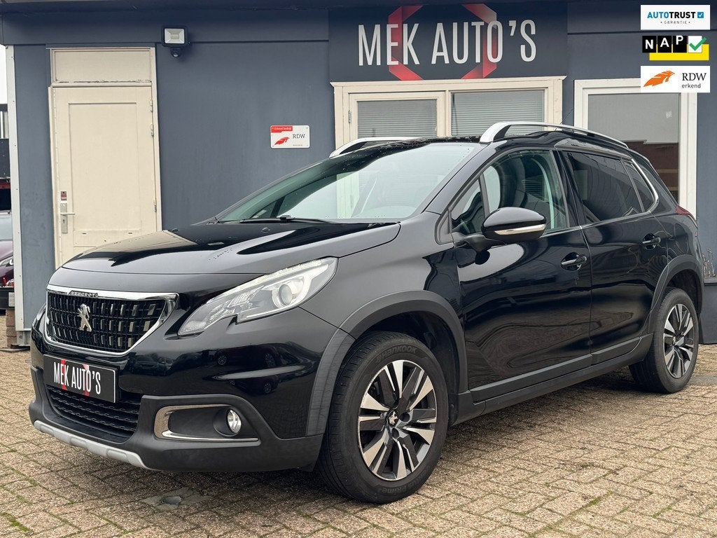 Peugeot 2008 1.2 PureTech Allure|2e eigenaar|Camera|Navi|Cru, Auto's, Voorwielaandrijving, Leder en Stof, Origineel Nederlands