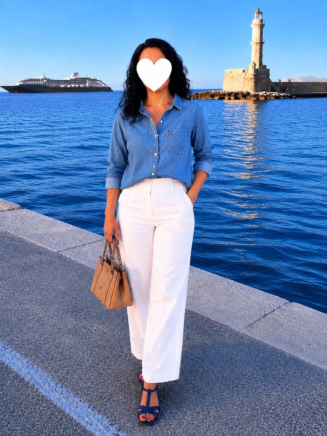 Levi's Boyfriend Fit Denim Blouse Maat S, Ophalen of Verzenden, Zo goed als nieuw, Maat 36 (S), Blauw