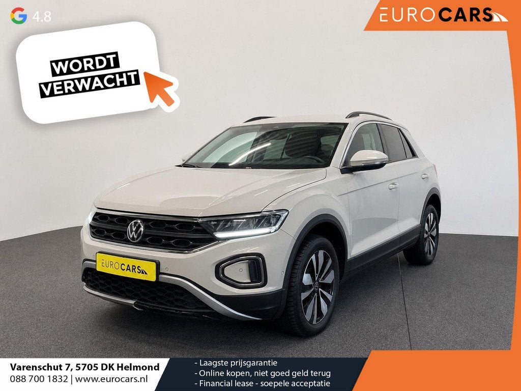 Volkswagen T-Roc 1.0 TSI 85 kW Move Discover Media Navi Digi, Voorwielaandrijving, Stof, Gebruikt, Euro 6