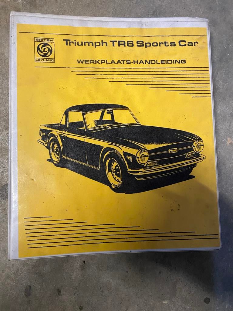 Triumph TR6 Sports Car Werkplaatshandleiding, Auto diversen, Handleidingen en Instructieboekjes, Ophalen of Verzenden