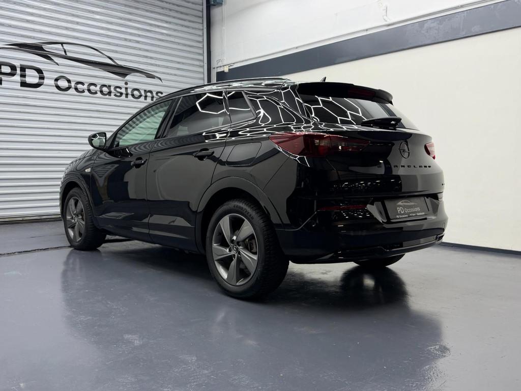 Opel Grandland 1.6 Turbo Plug-In Hybrid Ultimate 225PK - Cam, Gebruikt, Zwart, 4 cilinders, Zwart