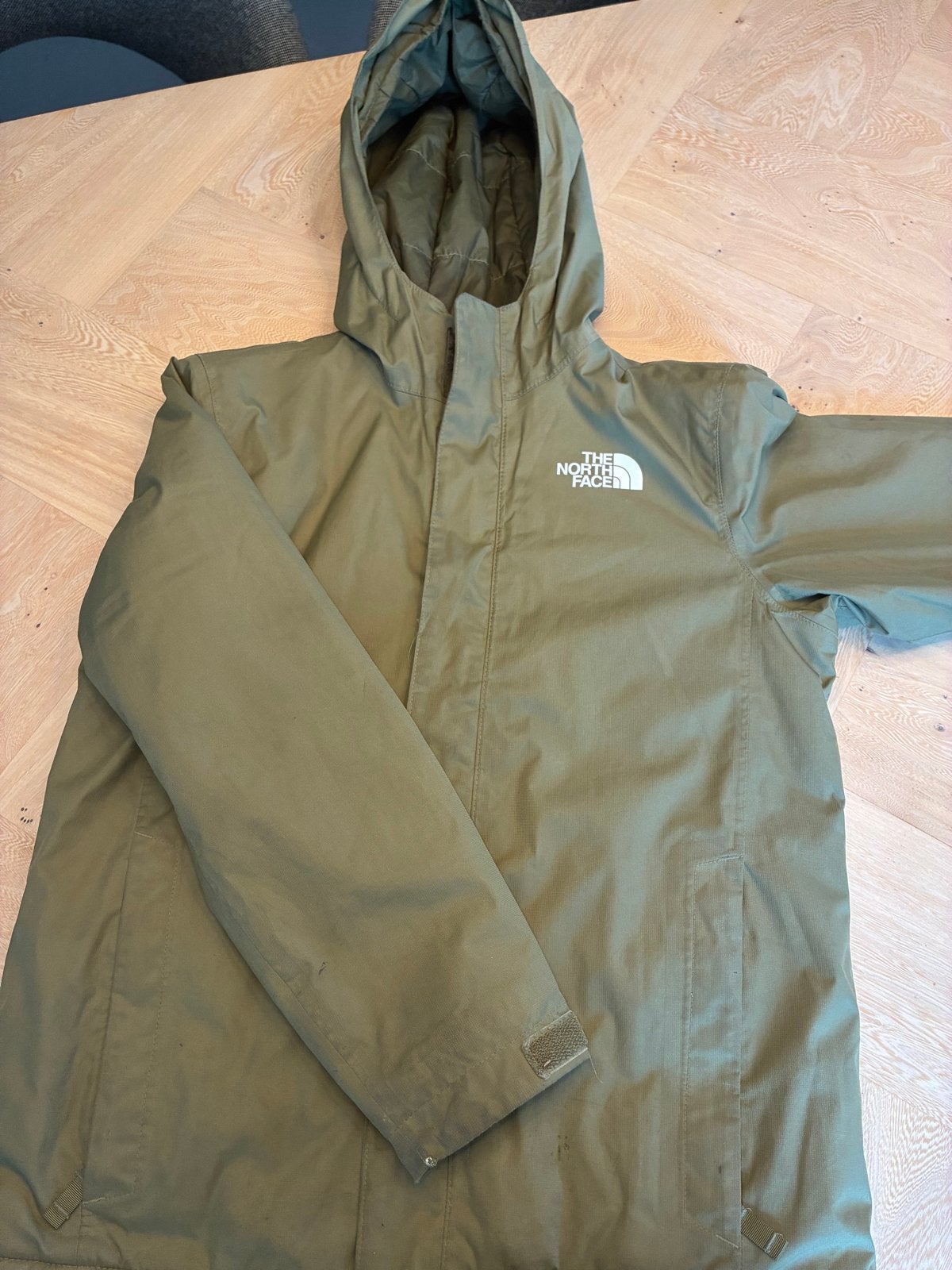 The North Face Groene Jas - Jongen/Meisje, Kinderen en Baby's, Ophalen of Verzenden, Gebruikt, Jongen of Meisje