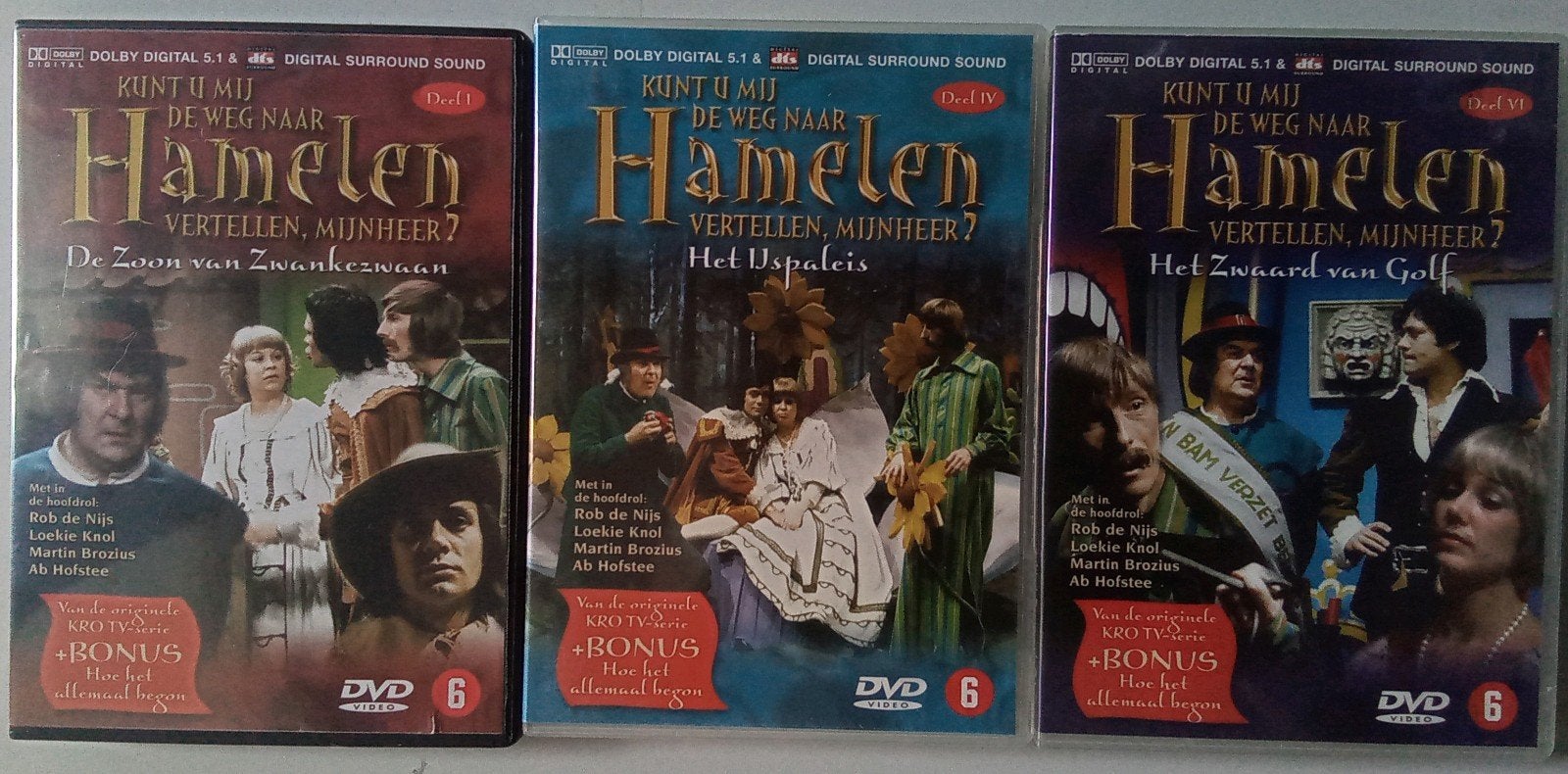 Kun je mij de weg naar Hamelen vertellen? deel 1,4 en 6, Alle leeftijden, Ophalen of Verzenden, Overige genres