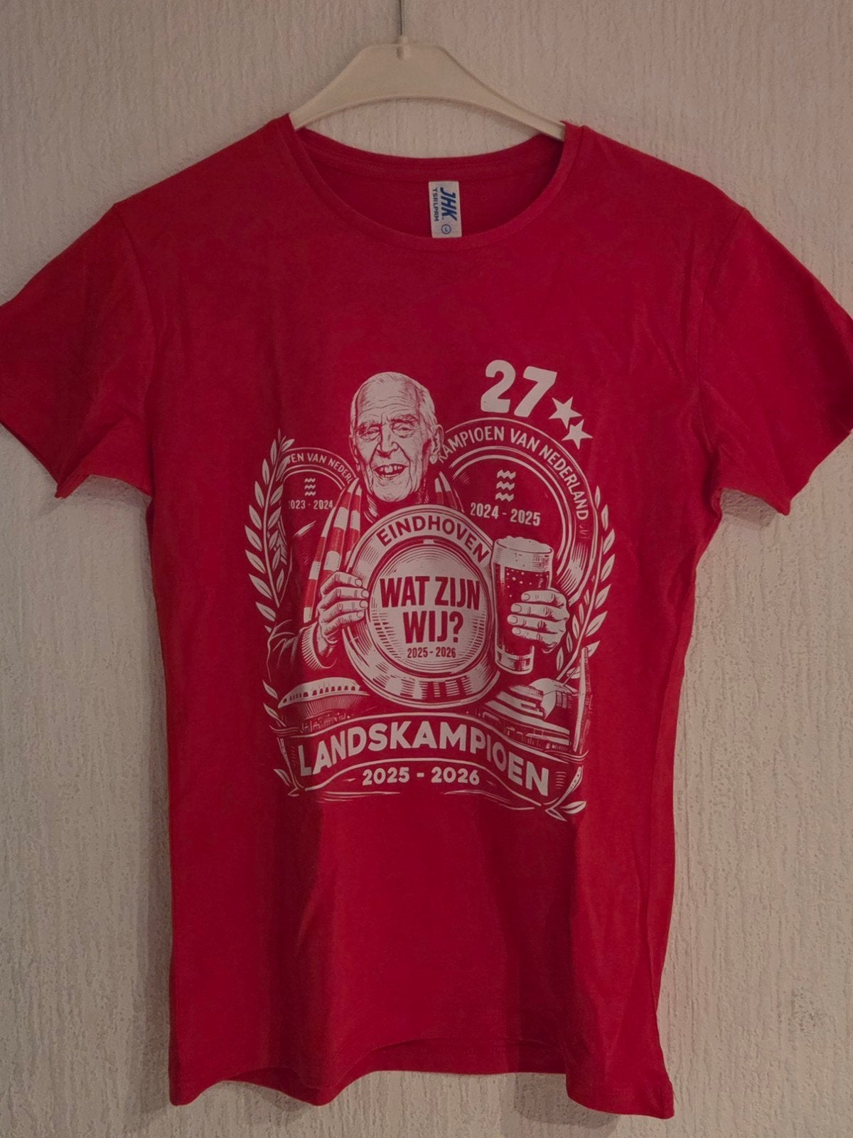 Psn kampioensshirt L, Ophalen of Verzenden, Nieuw, Maat 52/54 (L), Rood