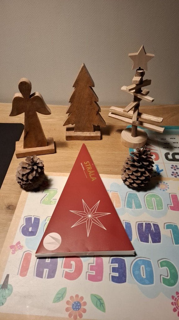 kerstversiering divers - houten engel, boom, kerstster etc, Ophalen of Verzenden, Zo goed als nieuw