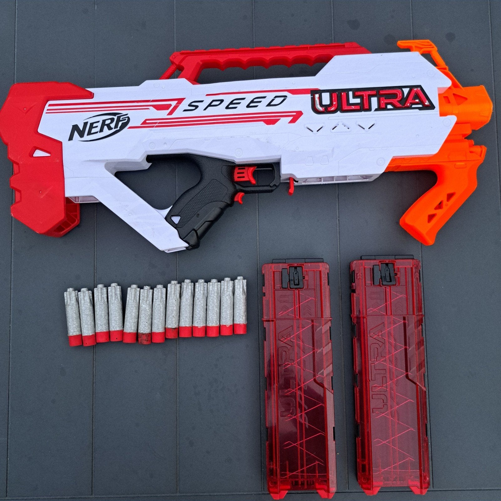 Nerf speed ultra, Ophalen, Gebruikt