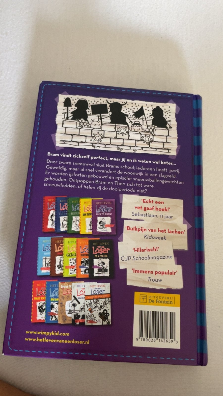 Het Leven van een Loser: Vet Koel - Jeff Kinney, Ophalen of Verzenden, Zo goed als nieuw, Fictie