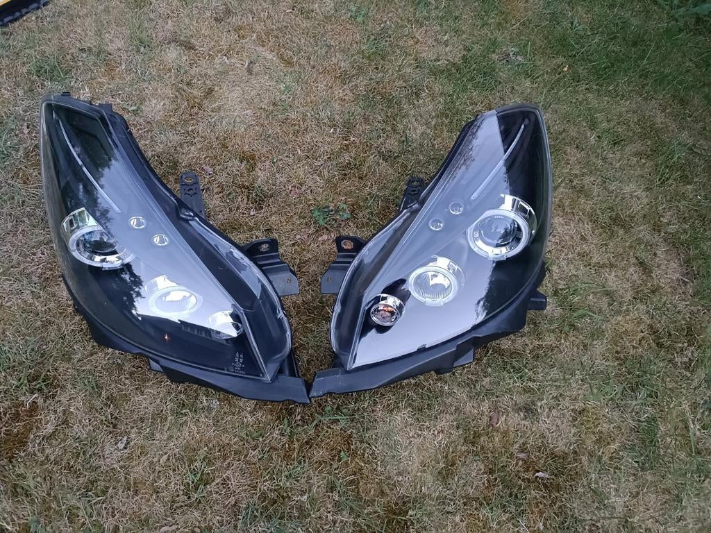 Zgan Renault clio 3 angel eyes black, Ophalen, Nieuw, Renault