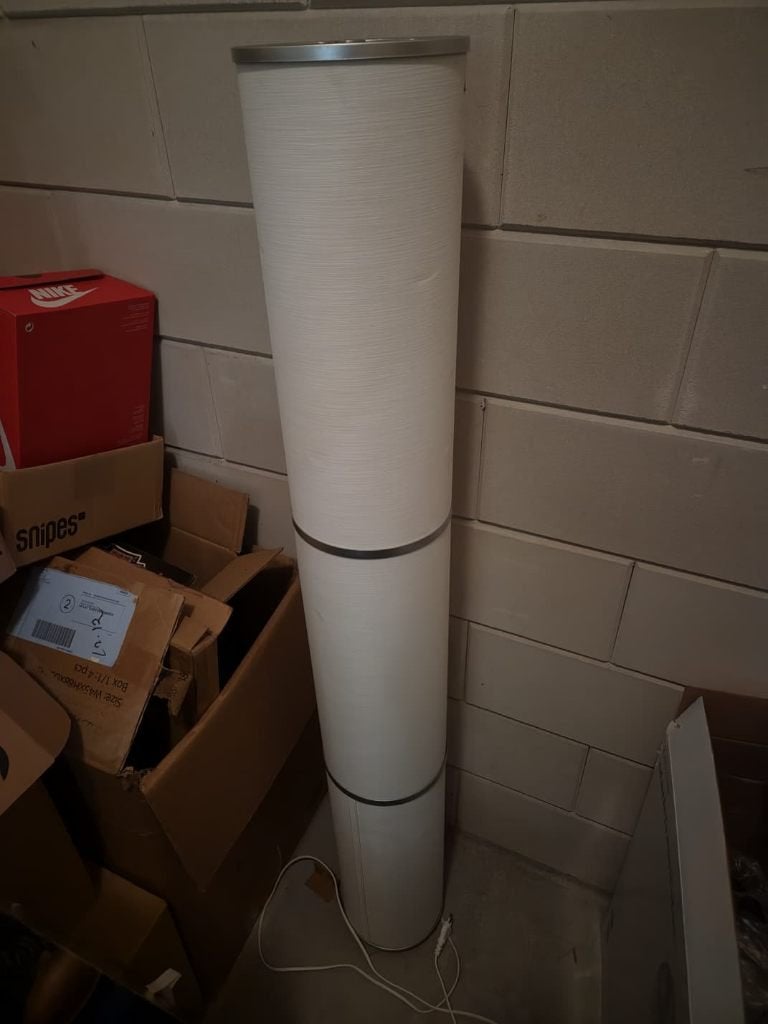 VIDJA Floor Lamp, Huis en Inrichting, Lampen | Vloerlampen, Ophalen, Zo goed als nieuw, VIDJA Floor Lamp, 100 tot 150 cm
