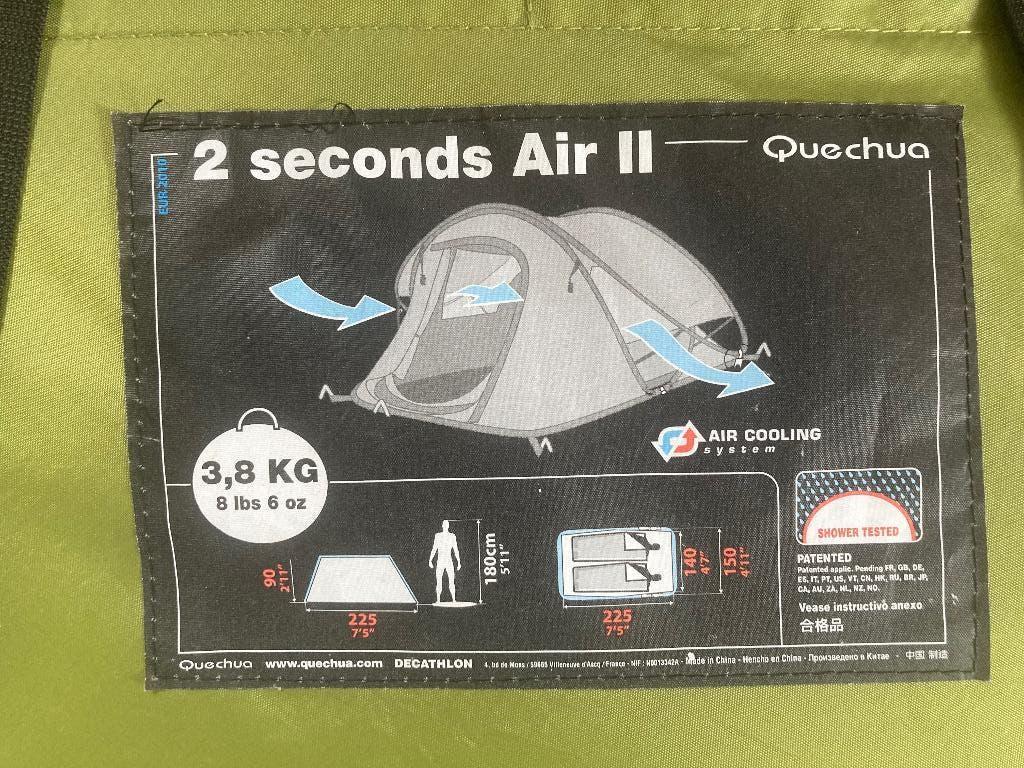 Tent, Caravans en Kamperen, Tenten, Ophalen, Gebruikt, Tot en met 2