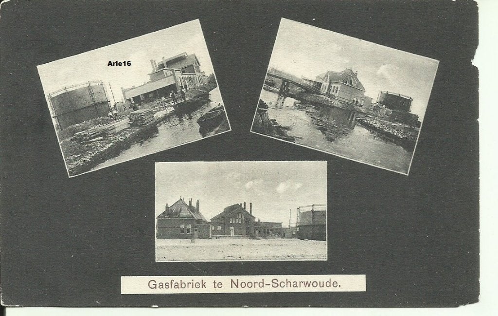 Noord-Scharwoude, Verzenden, Voor 1920, Gelopen, Noord-Holland