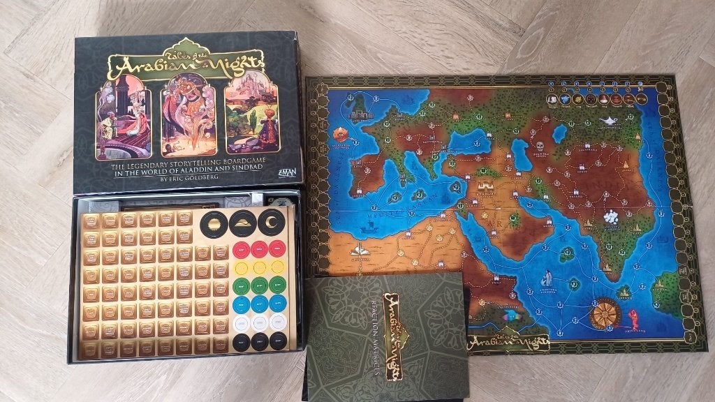 bordspel strategiespel Tales of Arabian tactiekspel, Vijf spelers of meer, Ophalen of Verzenden, Nieuw