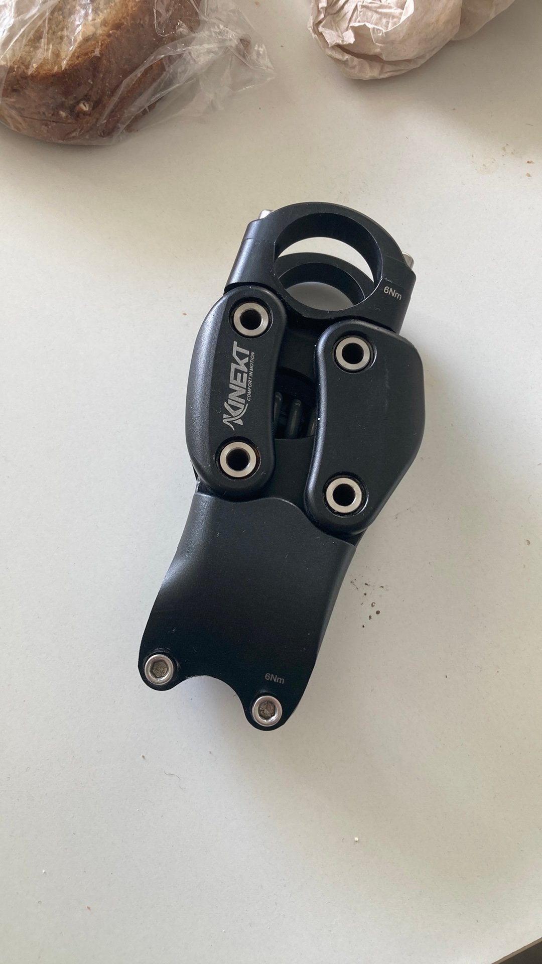 Kinekt verende stuurpen 28,6 mm, Ophalen of Verzenden, Gebruikt, Stuur, Aluminium