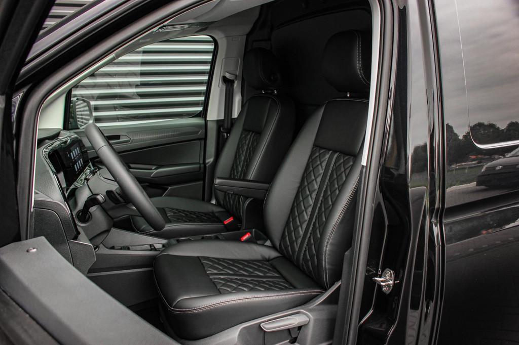 Volkswagen Caddy Cargo 2.0 TDI 122PK DSG JB- EDITION / MAXTR, Auto's, Bestelauto's, Zwart, 4 cilinders, Volkswagen, Bedrijf