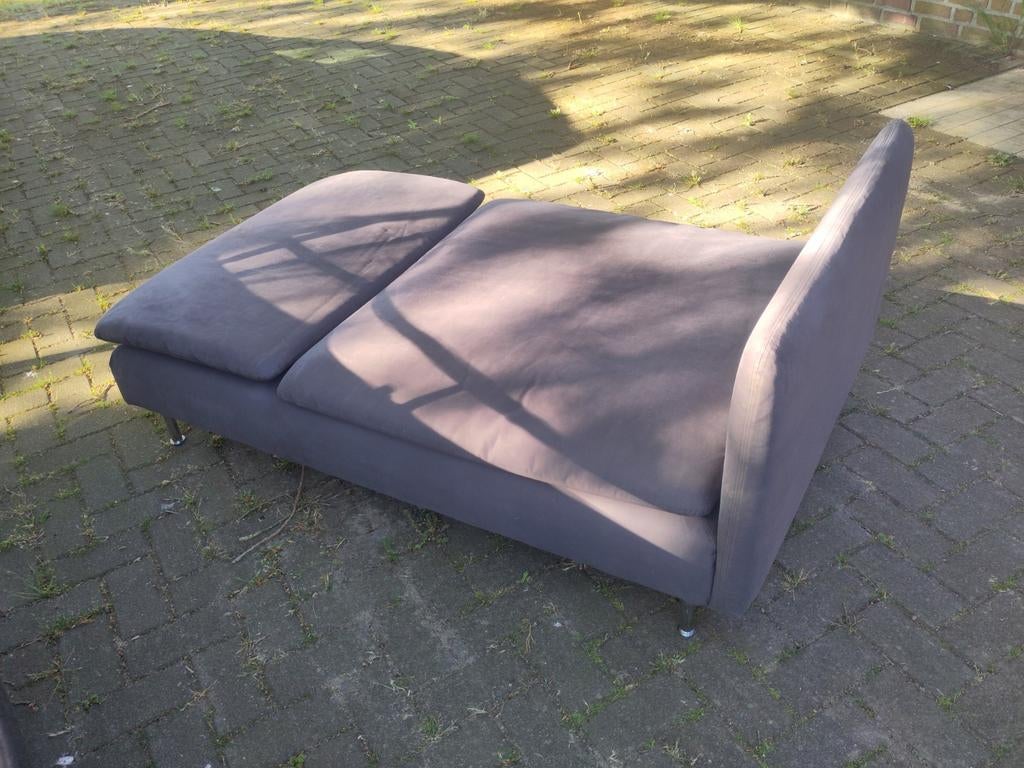 Soderhamn ikea chaise longue - Grijs, Huis en Inrichting, Banken | Sofa's en Chaises Longues, Ophalen, Gebruikt, Eenpersoons, 75 tot 100 cm