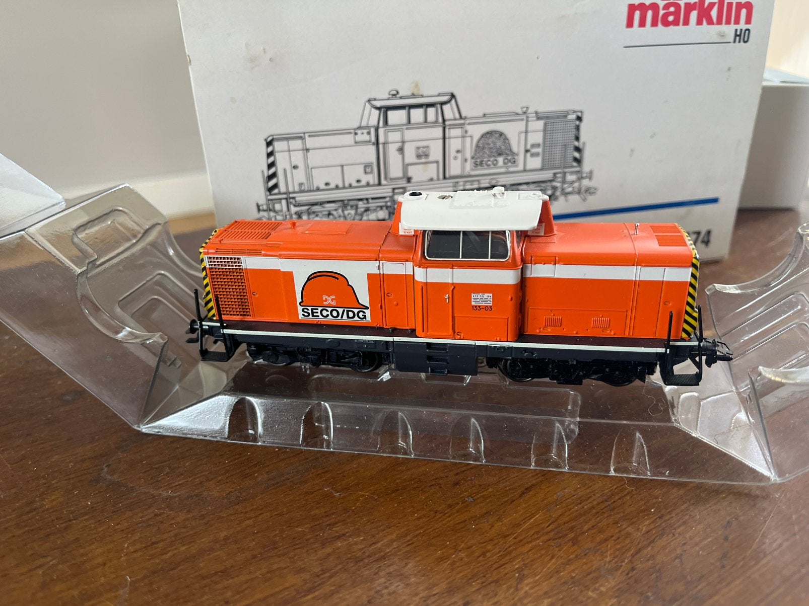 Marklin 3474 digitaal H0 ovp, Wisselstroom, Locomotief, Ophalen of Verzenden, Zo goed als nieuw