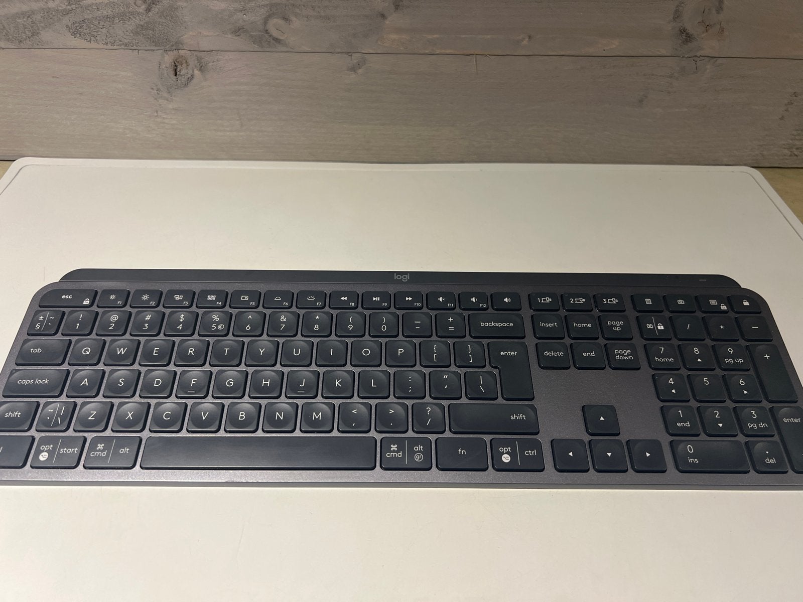 Logitech MX Keys Draadloos Toetsenbord Qwerty, N, N, Ophalen of Verzenden, Zo goed als nieuw