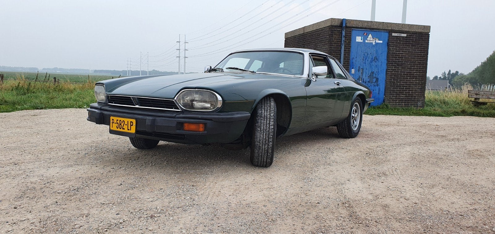 Jaguar 1980 Groen xjs 5,3 v12, Auto's, Automaat, Beige, 12 cilinders, 4 stoelen