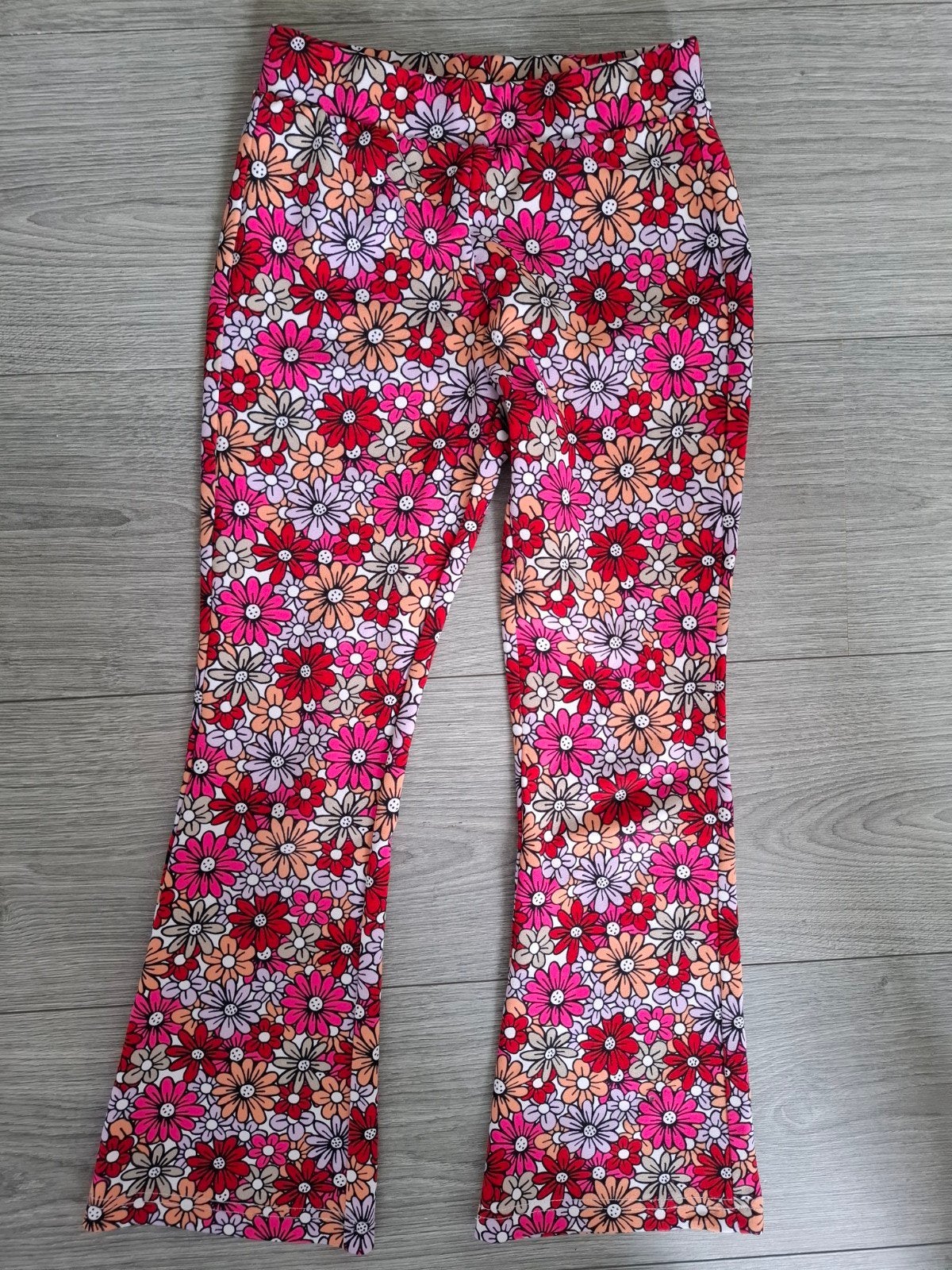 Meisjes flairt broek maat 128, Ophalen of Verzenden, Zo goed als nieuw, Meisje, Broek