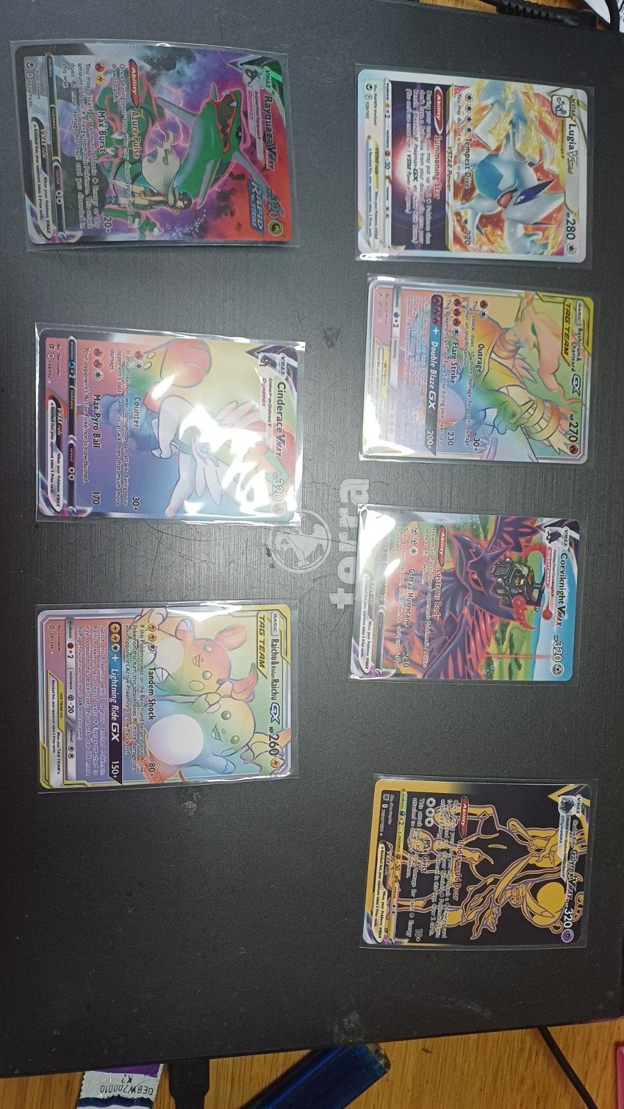 Pokémon VMAX, VSTAR en GX kaarten, Ophalen of Verzenden, Zo goed als nieuw, Meerdere kaarten, Foil