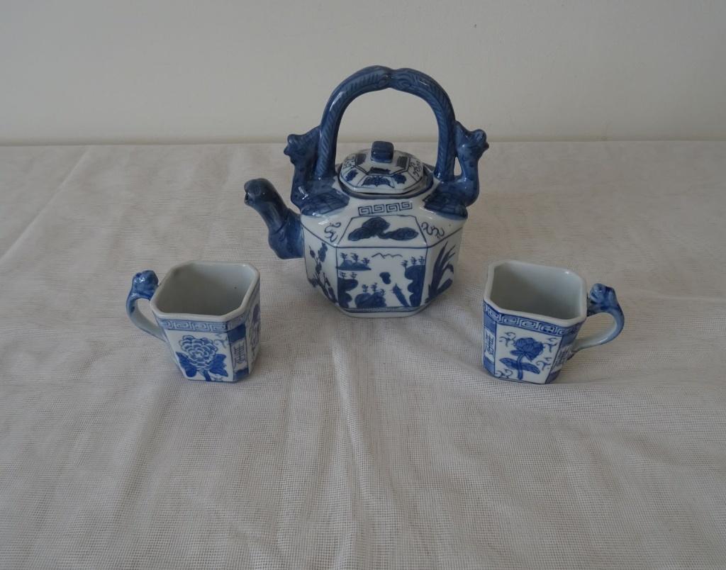 Chinees of Japans theeservice., Huis en Inrichting, Keuken | Servies, Overige typen, Ophalen of Verzenden, Zo goed als nieuw, Overige stijlen