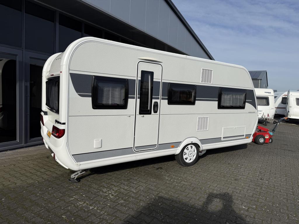 Hobby Excellent 495 UL 2 Aparte bedden ALLE OPTIES Airco etc, Standaardzit, Lengtebed, Hobby, Bedrijf