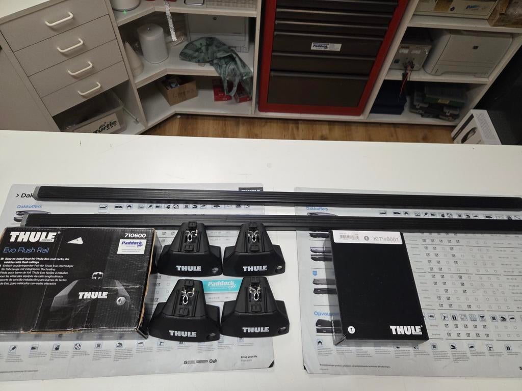 Thule Squarebar dakdragers BMW 5 serie Touring 2010-2023, Ophalen of Verzenden, Thule, Thule, Thule