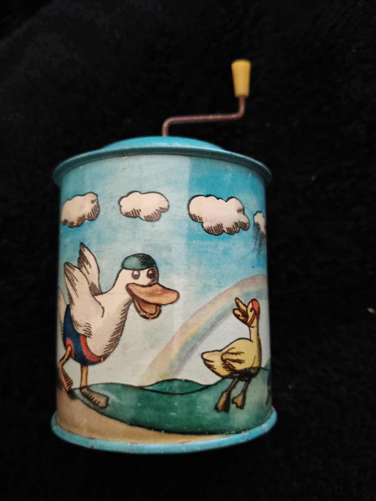 Vintage Muziekdoosje Eendjes - Made in GDR, Ophalen of Verzenden, Gebruikt, Jongen of Meisje