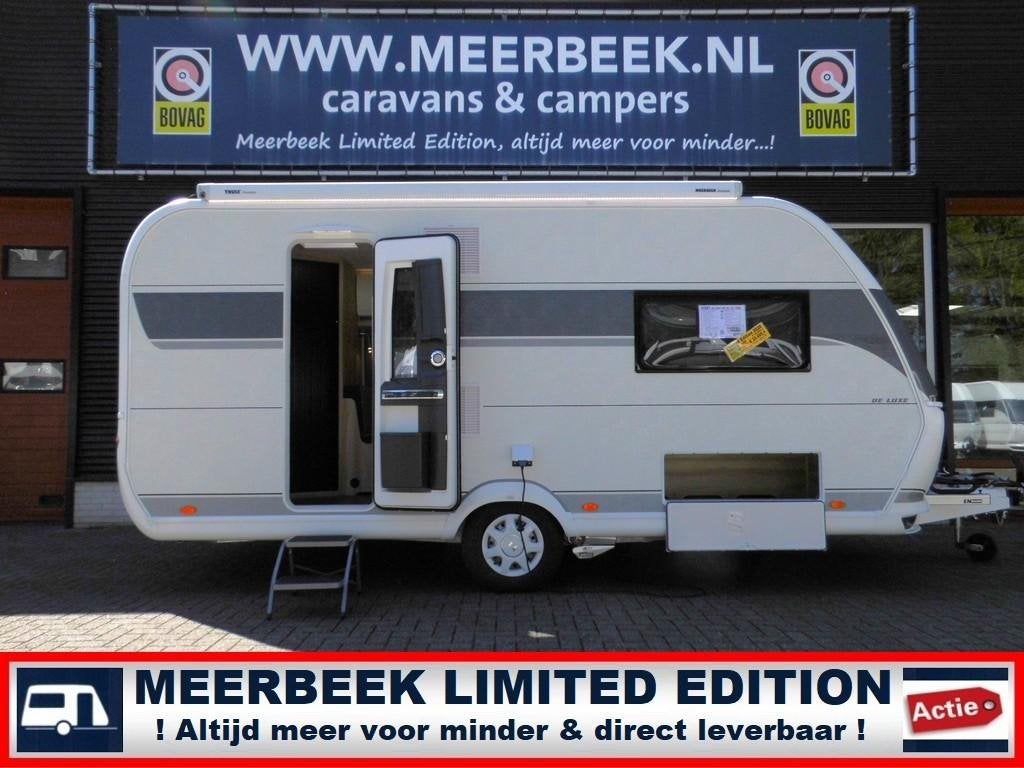 Hobby De Luxe 460 SL 5209,=KORTING+MOVER+AIRCO+THULE+AS1500K, Hobby, Schokbreker, Treinzit, Tot en met 3