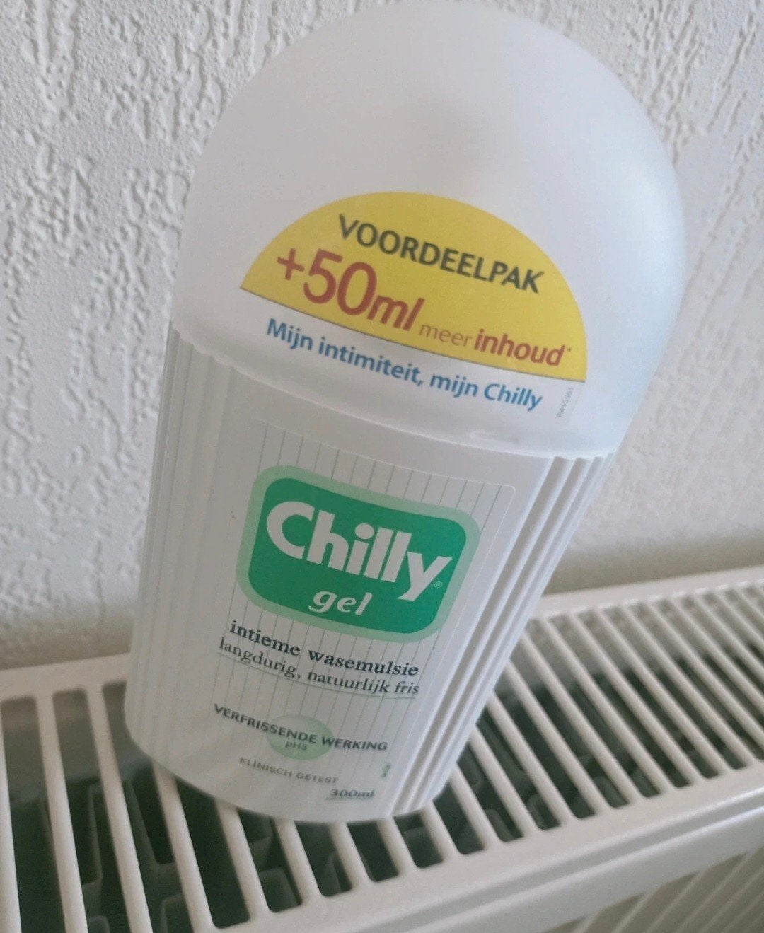 Chilly Gel Intieme Wasgel - Nieuwe Volle Pot 300ml, Ophalen of Verzenden, Nieuw, Overige typen