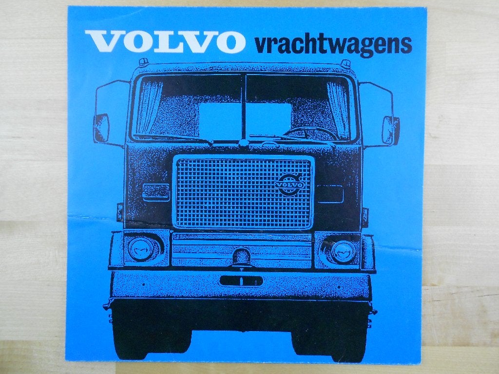 Volvo F88 F89 F85 F86 N88 Brochure ca 1970, Volvo, Zo goed als nieuw, Volvo, Ophalen of Verzenden