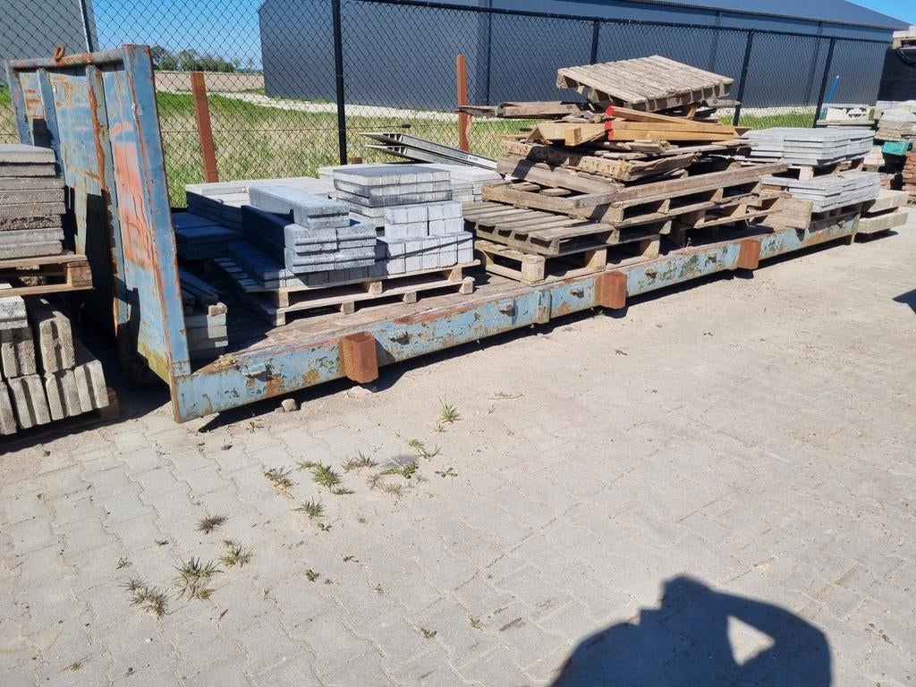 Platform plateau container, Ophalen of Verzenden