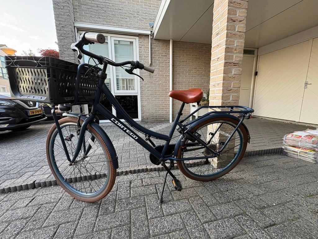 Cortego meisjesfiets 26inch, Gebruikt, Velgrem, Versnellingen, Ophalen