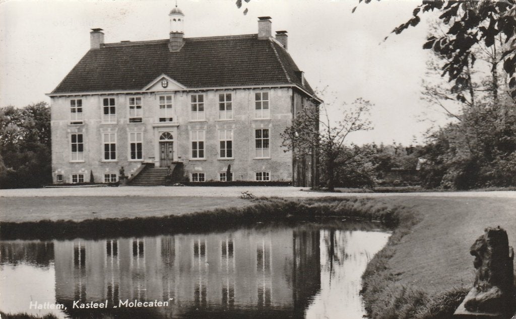 hattem- kasteel molecaten, Ophalen of Verzenden, Voor 1920, Gelderland