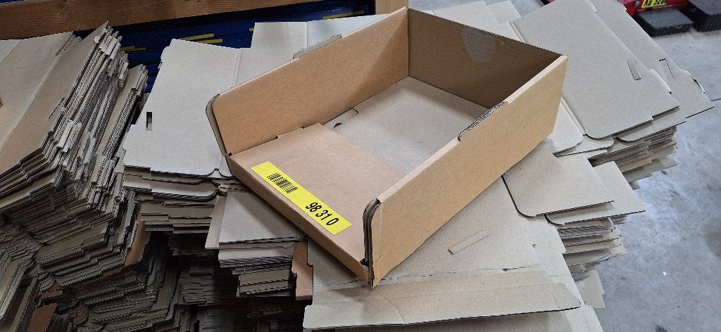 grijpvoorraad bakje , stelling bak, Doos, Opvouwbaar, 60 cm of meer, Minder dan 35 cm