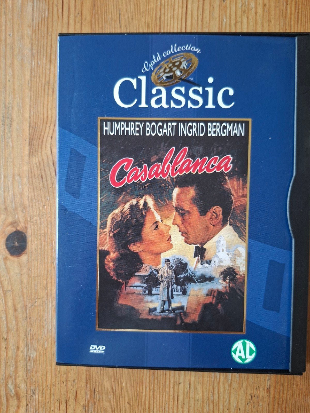 Casablanca dvd Humphrey Bogart & Ingrediënten Bergman, Alle leeftijden, Ophalen of Verzenden, Zo goed als nieuw